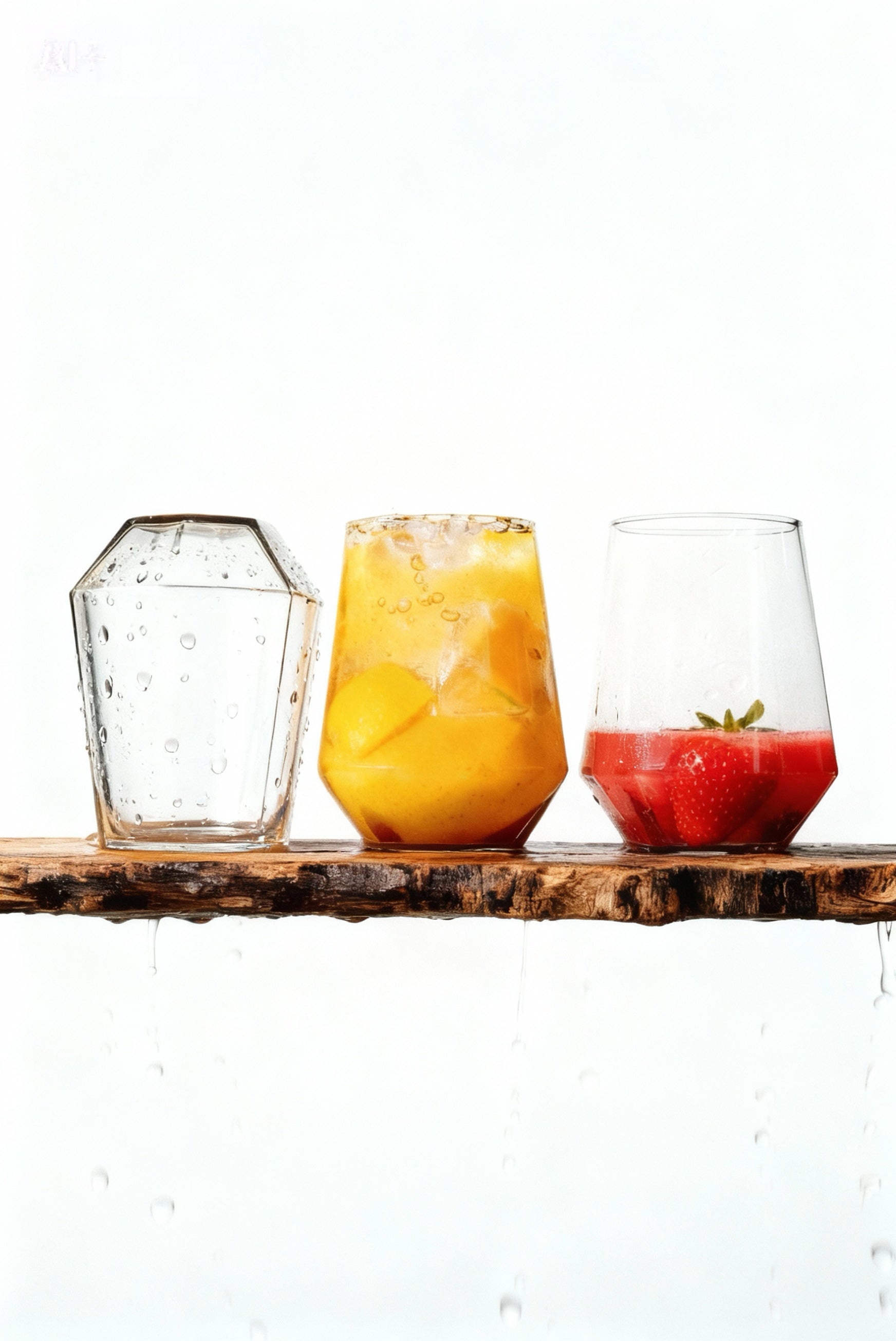 Set 6 vasos Modelo Rotterdam | Línea Elemental | Cristal Nadir